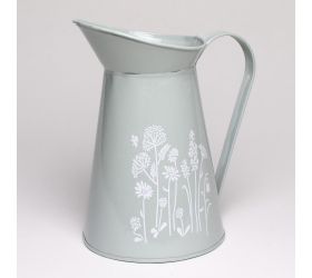 Váza džbán kov lúčne kvety v:22x12,5cm