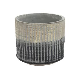 Obal zlato čierne pruhy 16.5xv14,5cm