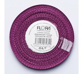 Saten stuha 6mm/20m farba 171, staroružová