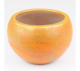 Rustic loft lamp.okrúhly oranž.