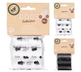 Vrecká na extrementy 3x15pcs 2ass clr 491620140