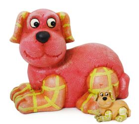 Poklad.pes 17,8x12,2x14 cm