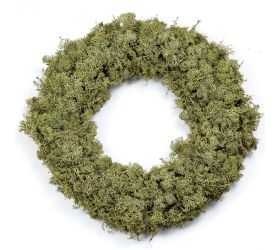 Veniec mach zelený 45x7cm