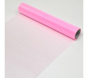 Organza rolka 32cmx6m bl.ružová