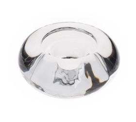 Svietnik sklo 7,6x7,6x3,3cm