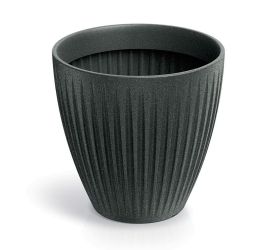 Tlro48m obal latia round midl čierny granit 48xv48cm