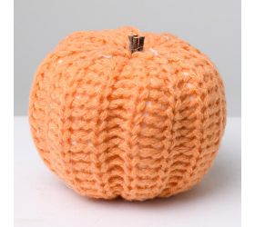 Tekvica látková oranž. 8x8cm