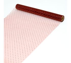 Organza 22 hnedá 36cmx5y