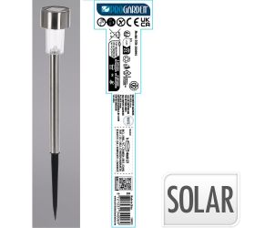 Dx9300990 solár lampa 46xh360mm white