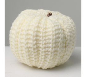 Tekvica látková krém. 10x9cm