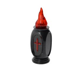 Svet.led vaso sviet.kríž granit+red