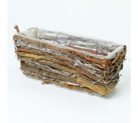 Obal prútie ratan natur 25.5x10.5x10cm