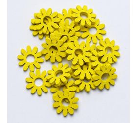 Výrez kvietok žltý 2cm s/60 super cena
