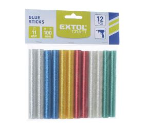 Tavné tyčinky farebné ligotavé 12ks pr.11mm,dl.10cm super cena