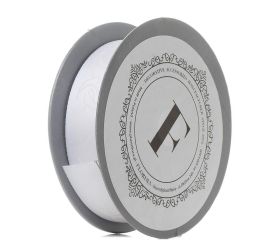 Stuha svadob 2,5/10m biela