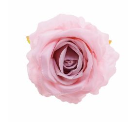 Hlava ruža bledo-ružová priem:10cm bal:12ks