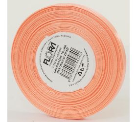 Saten stuha 6mm/20m marhuľová farba 124