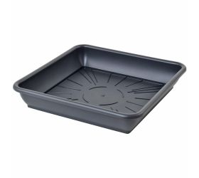 Miska pod kvetináč quattro antracit 40cm