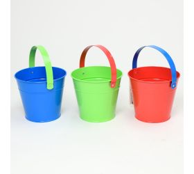 Kýblik pr.16x13cm kov detský do piesku mix farba