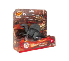 Dinosaurus svetlo, zvuk, spinosaurus sivý