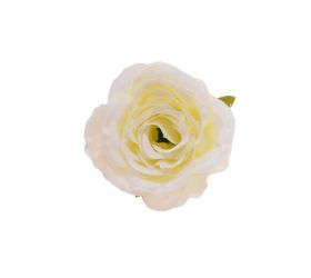 Hlava ruža biela 5cm