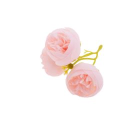 Hlava ranunculus ružový 3-puky 3cm