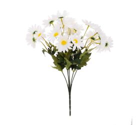Kytica margarétka biela 34cm