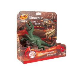 Dinosaurus svetlo, zvuk, raptor zelená