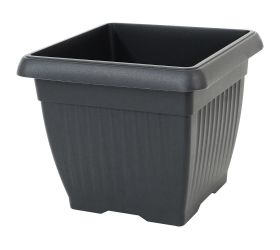 Dkwt37 kvetináč kwadrat terra grafit 37x37xh30cm/25,2l