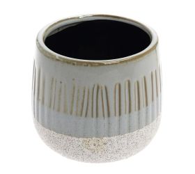 Obal keramika 12*12*10 šedobiely