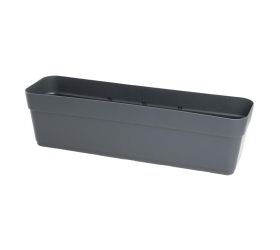 Hrantík blossom ash čierny 60x16,6xv16,5cm/11,4l