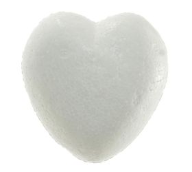 Polystyrén srdce plné 60mm /500/