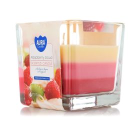 Voň.v skle trikolóra malin.oblak /snk80-/ 170gr