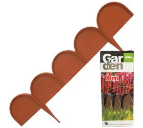 Ikra garden line obruba zatĺkacia terakota 10mxh9cm