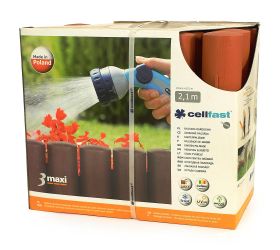 Palisáda plast.2,1m maxi terakota