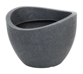 53380 kvetináč schwarz granit 250/40