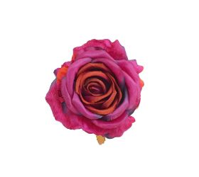 Hlava ruža cyklamenová priem:10cm
