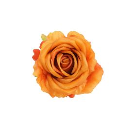 Hlava ruža oranžová priem:10cm