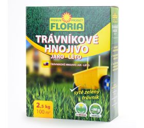 Floria trávnikové hnojivo jar-leto 2,5kg