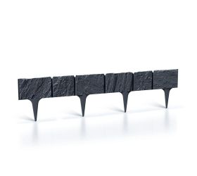 Ibst trávna obruba garden stone 18,6x390cm antracit