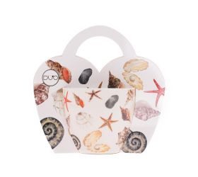 Šálka 460ml v košíku mušle