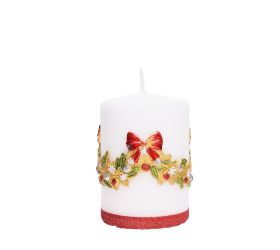 Girlanda aplikácia val.7x10 biely