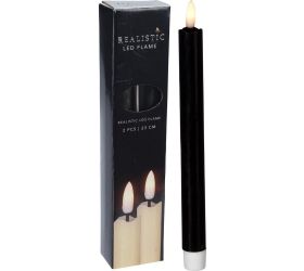 Sviečka led večerná 23cm čierna ax5434520