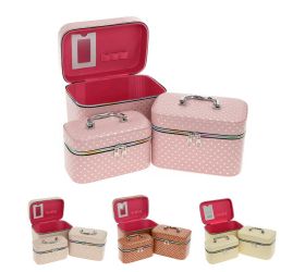 Kufrík na doplnky s/3 mix f srdiečka