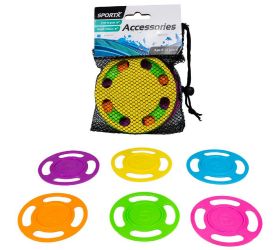 Sportx potápačský disk 6 ks v sieťovom vrecku