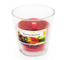 V4-číra v skle soj.vosk s paraf.red škor.