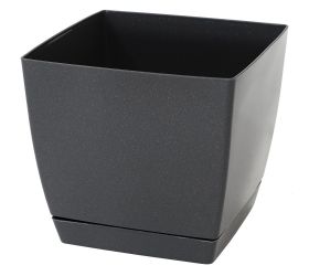 Dukp100 kvetináč coubi grafit 10x10xh9,2cm/0,5l