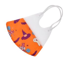 Detské rúška s/20 halloween oranž. jednorázové