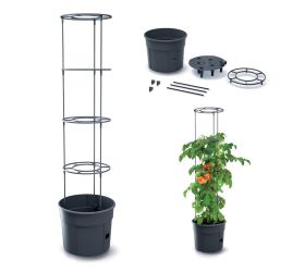 Ipom400 kvetináč na pestovanie rajčín antr.39xv153cm