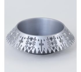 045 misa korunka strieborná 23cm